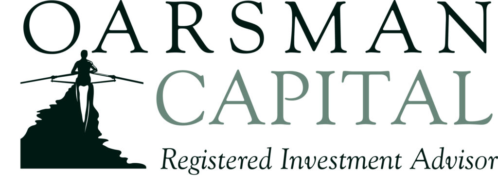 Logo for Oarsman Capital financial consultants. 